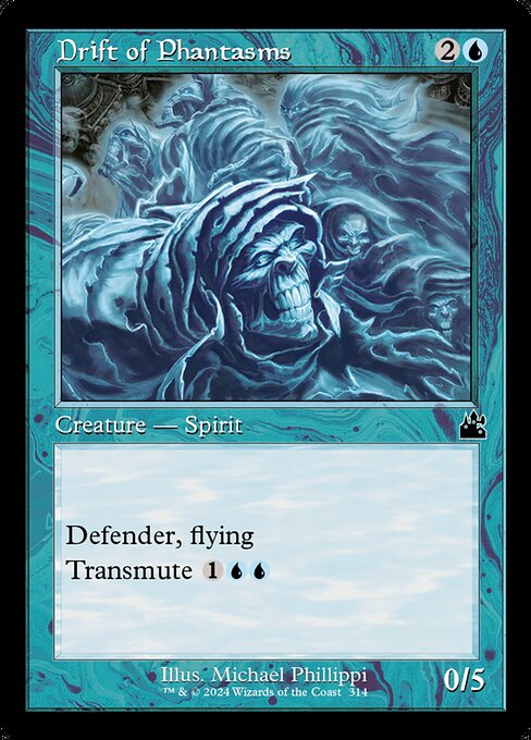 Drift of Phantasms 314