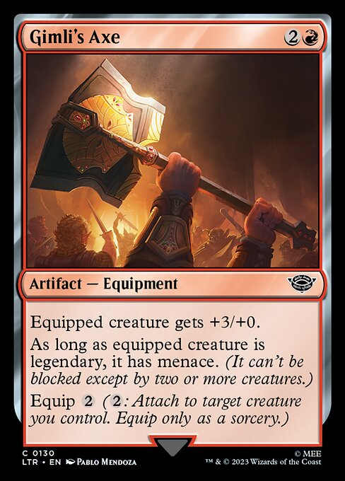 Gimli's Axe 130