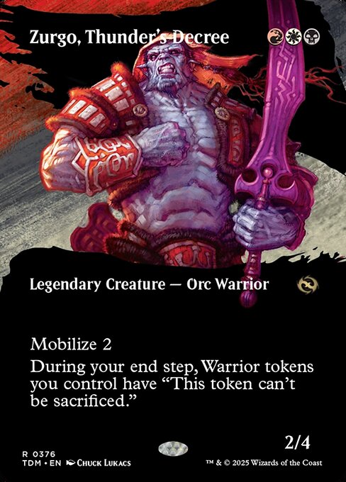 Zurgo, Thunder's Decree 376