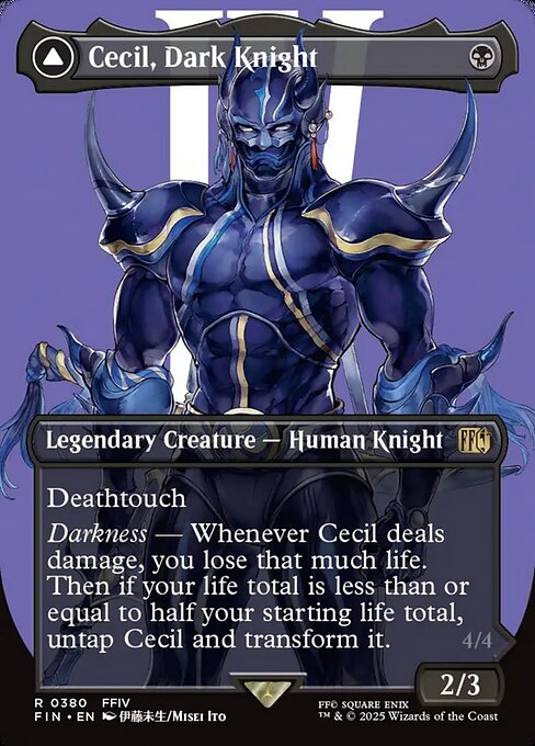 Cecil, Dark Knight // Cecil, Redeemed Paladin 380