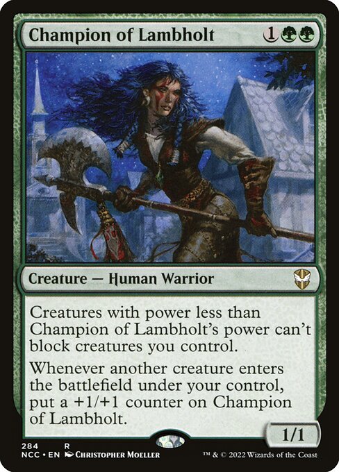 Champion of Lambholt 284