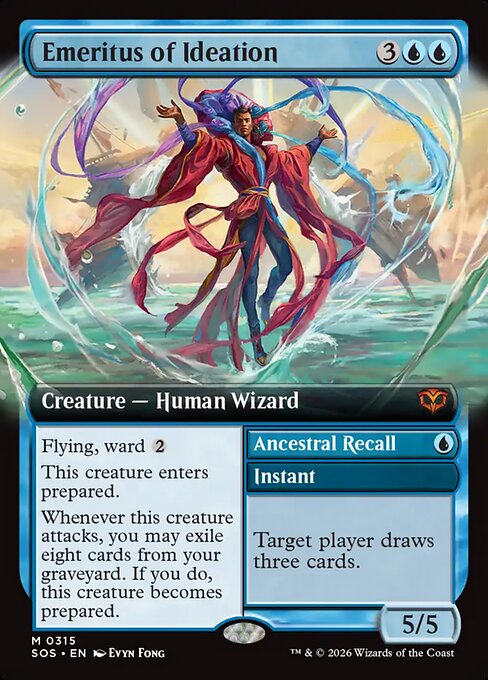 Emeritus of Ideation // Ancestral Recall 315