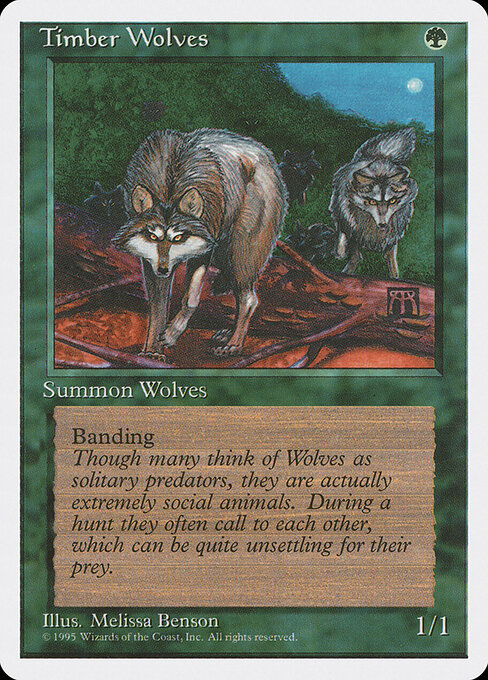 Timber Wolves 275