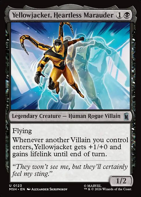 Yellowjacket, Heartless Marauder 123