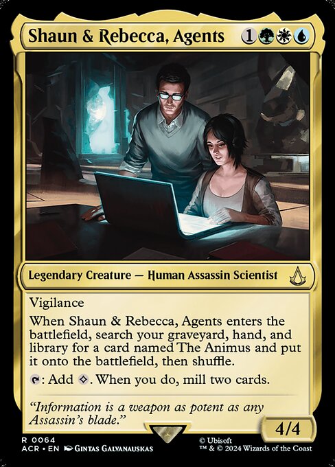 Shaun & Rebecca, Agents 64