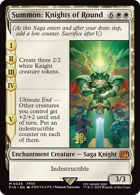 Summon: Knights of Round 36s
