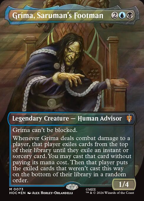 Gríma, Saruman's Footman 73