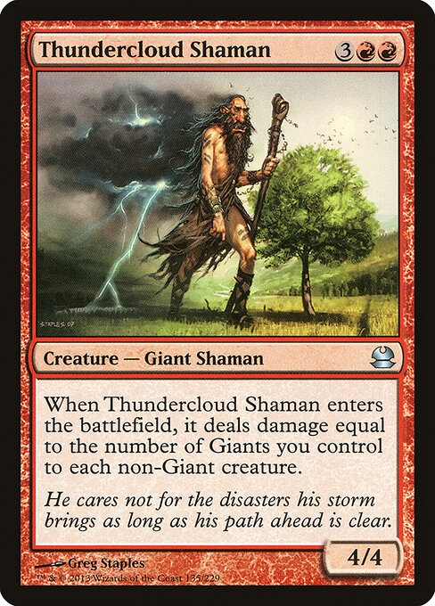 Thundercloud Shaman 135