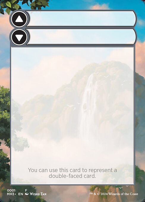 Double-Faced Substitute Card 1