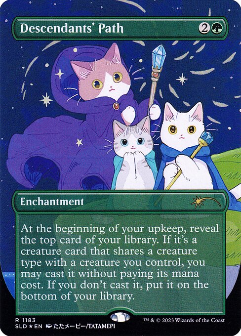 Descendants' Path 1183