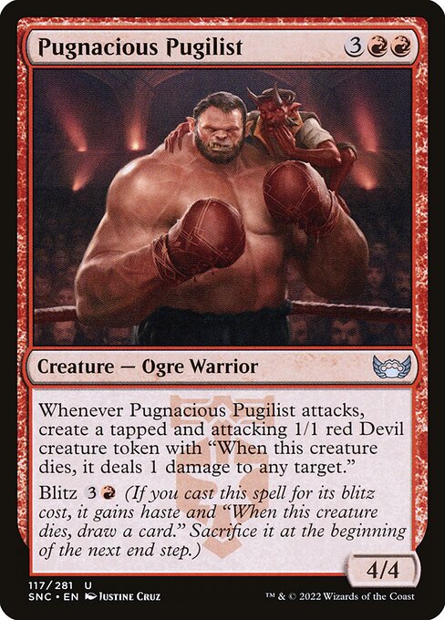 Pugnacious Pugilist 117