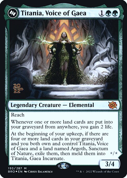 Titania, Voice of Gaea 193s