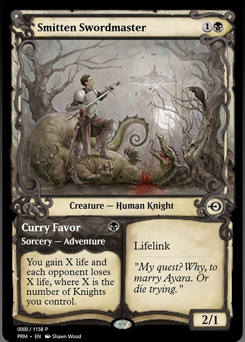 Smitten Swordmaster // Curry Favor 78766