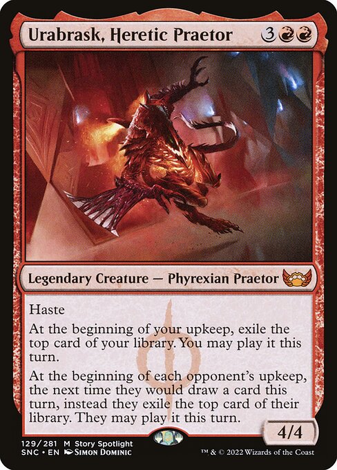Urabrask, Heretic Praetor 129