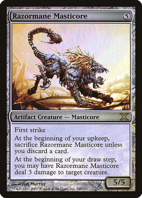 Razormane Masticore 340★