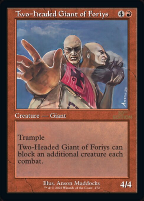Two-Headed Giant of Foriys 472