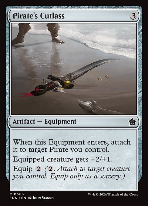 Pirate's Cutlass 563