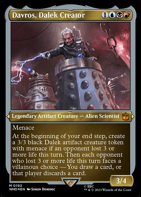 Davros, Dalek Creator 192