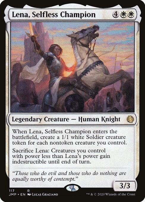 Lena, Selfless Champion 117