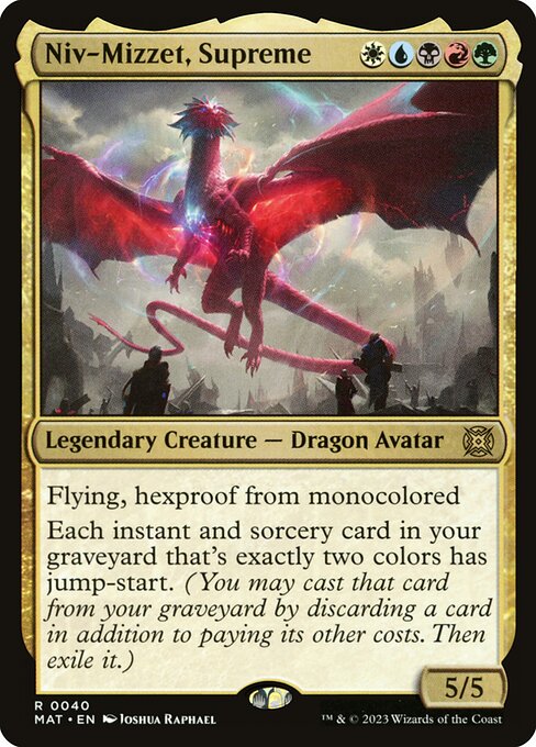 Niv-Mizzet, Supreme 40