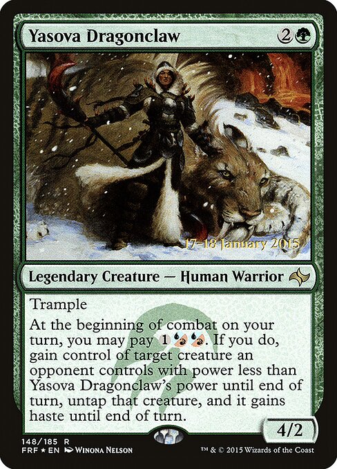 Yasova Dragonclaw 148s