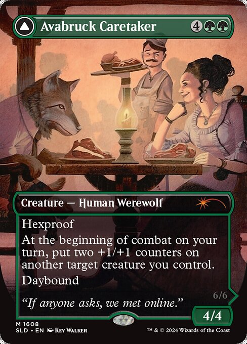 Avabruck Caretaker // Hollowhenge Huntmaster 1608