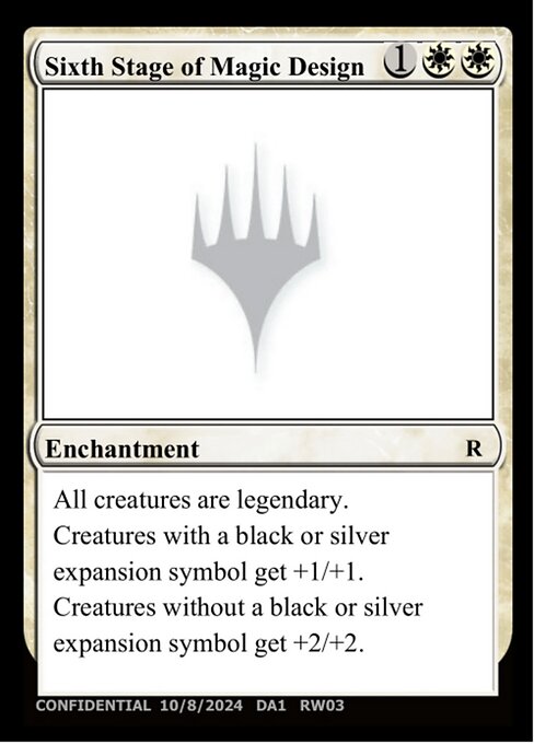 Sixth Stage of Magic Design RW03h