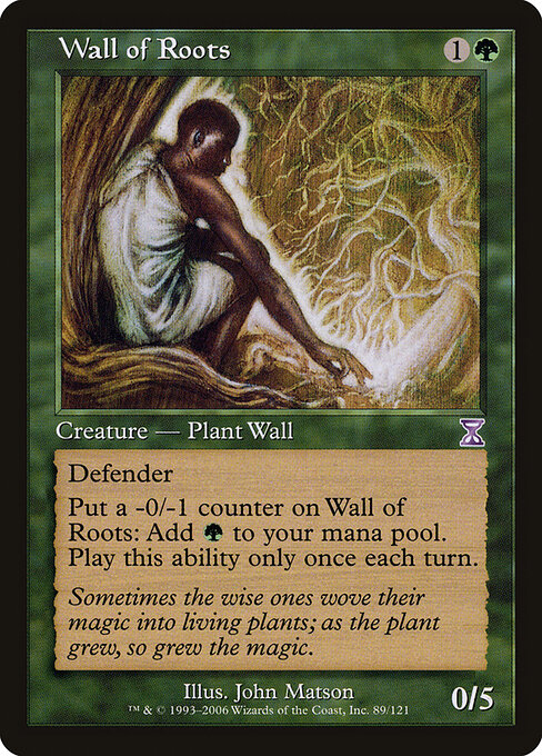 Wall of Roots 89