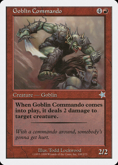 Goblin Commando 100