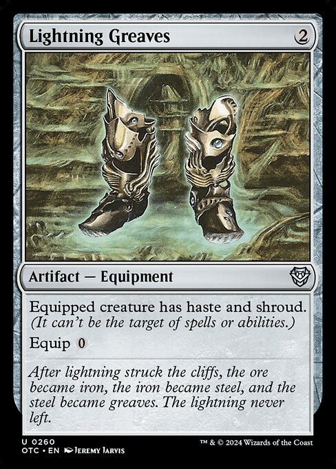 Lightning Greaves 260