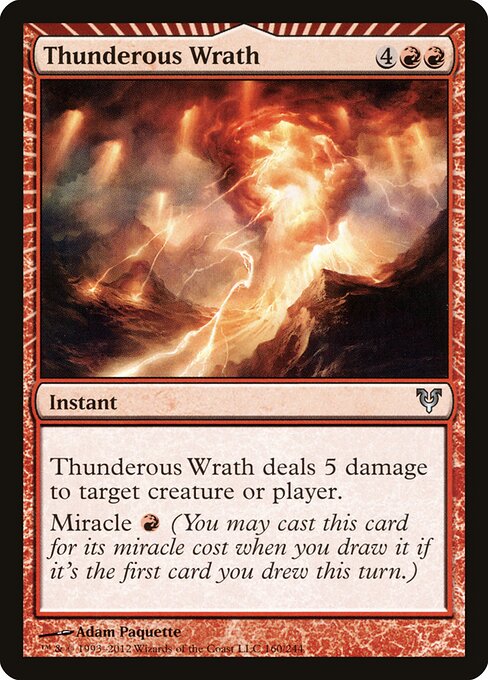Thunderous Wrath 160