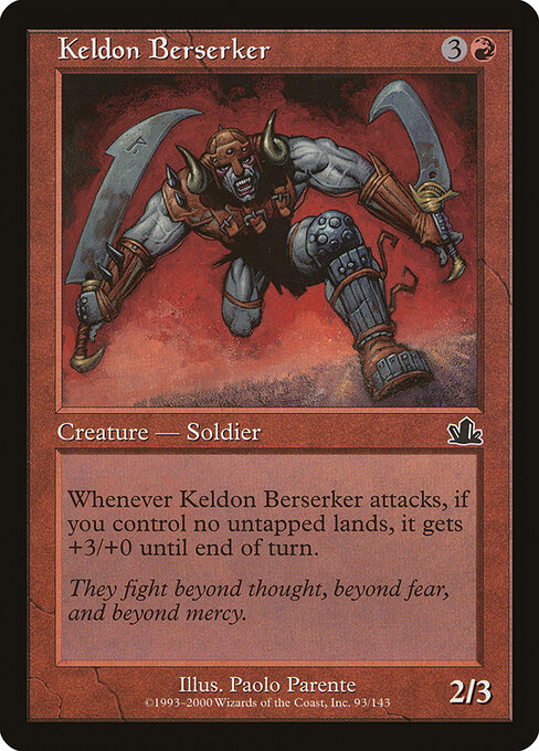 Keldon Berserker 93