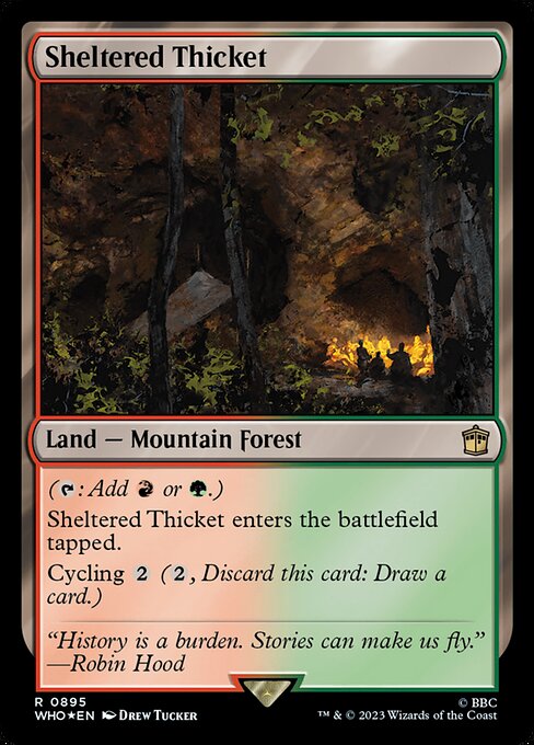 Sheltered Thicket 895