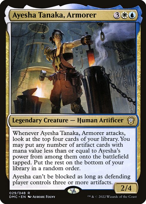 Ayesha Tanaka, Armorer 29