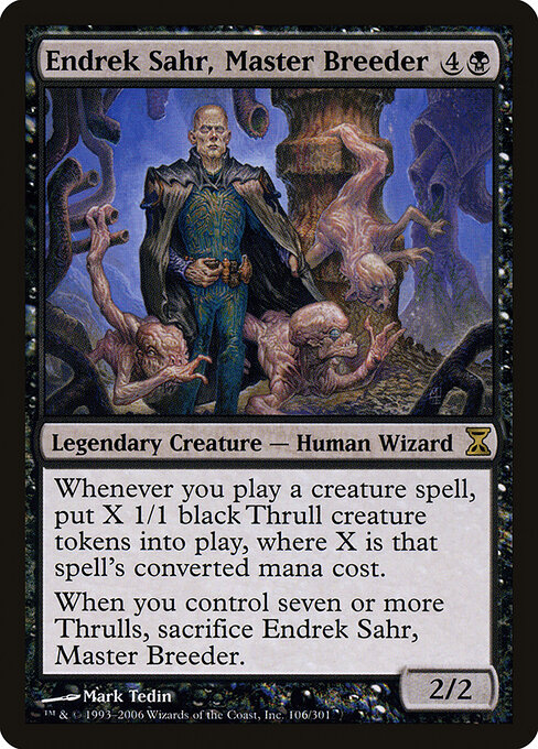 Endrek Sahr, Master Breeder 106