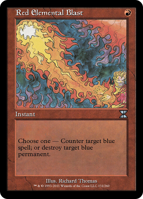 Red Elemental Blast 131