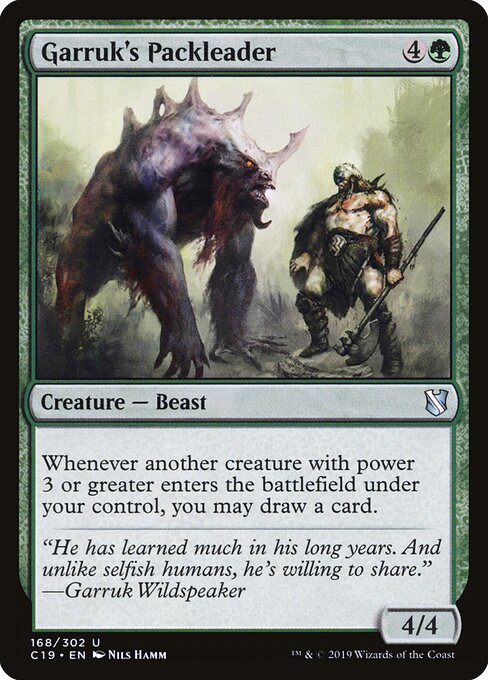 Garruk's Packleader 168