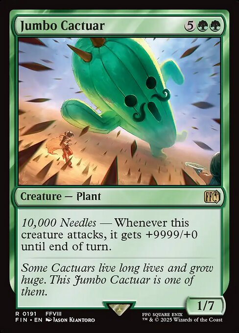 Jumbo Cactuar 191