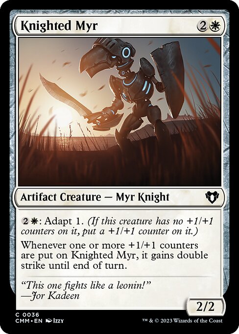 Knighted Myr 36