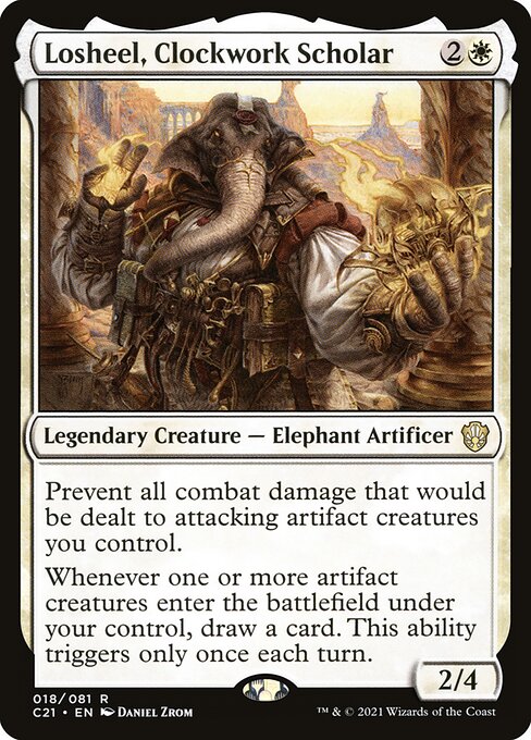 Losheel, Clockwork Scholar 18