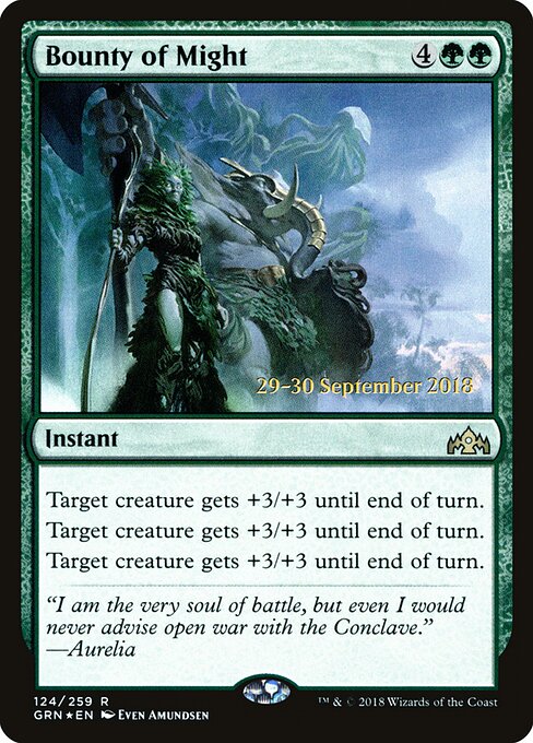 Bounty of Might 124s