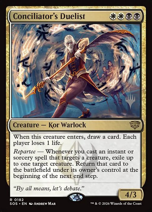 Conciliator's Duelist 182p