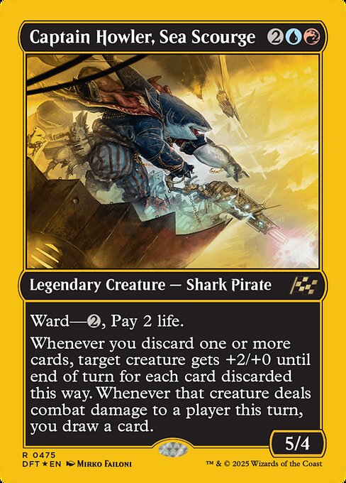 Captain Howler, Sea Scourge 475