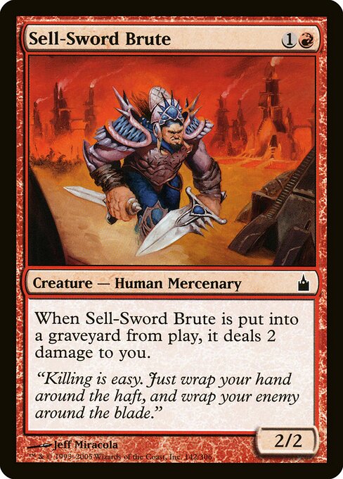 Sell-Sword Brute 142
