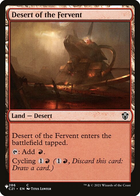 Desert of the Fervent C21-286
