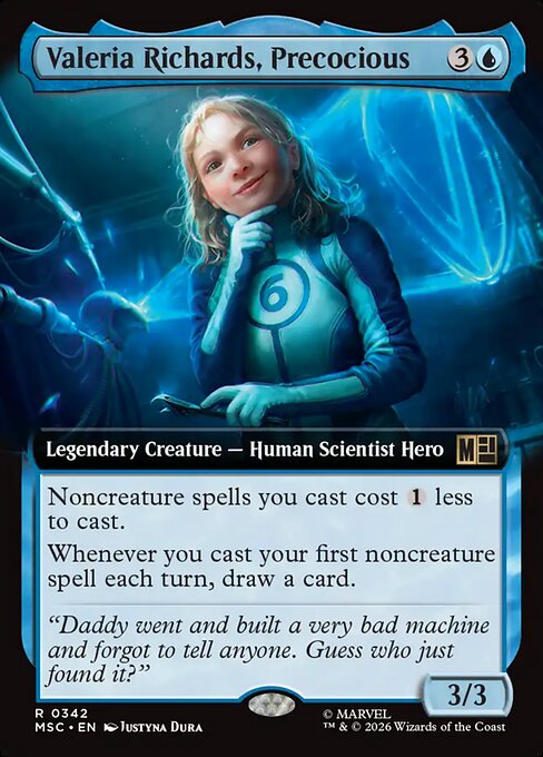 Valeria Richards, Precocious 342