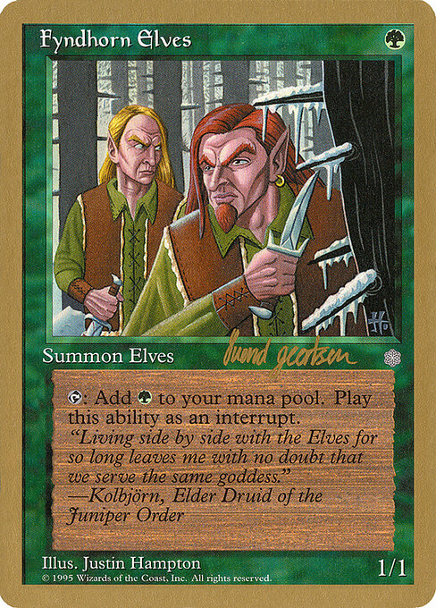 Fyndhorn Elves sg244