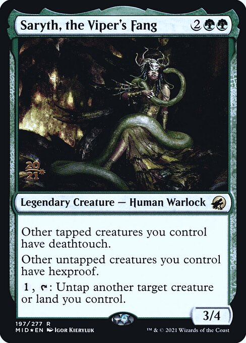 Saryth, the Viper's Fang 197s