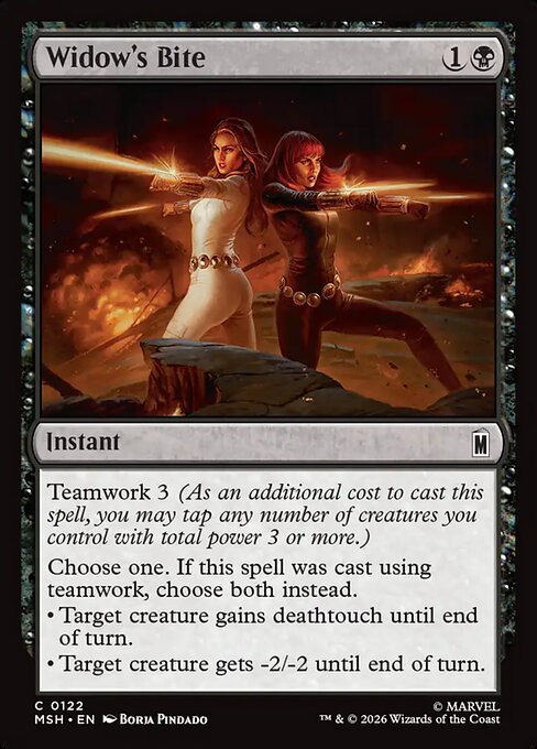 Widow's Bite 122