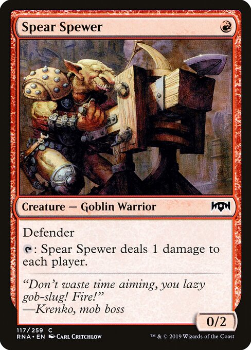 Spear Spewer 117